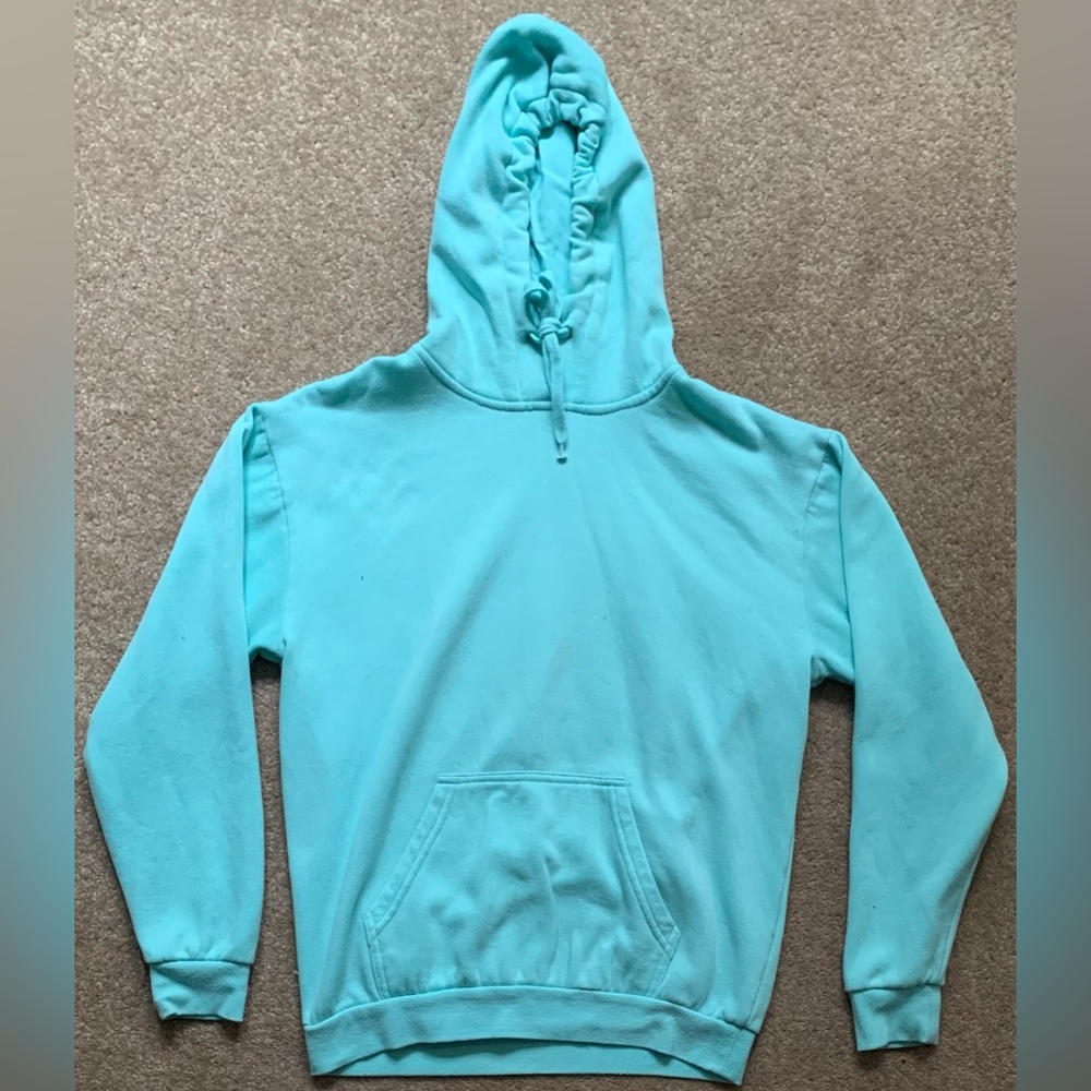 Teal Blank Hoodie